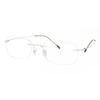 Rimless Square Grey Smartbuy Collection Abra Tt Gv01 003 Fashion Men Eyeglasses