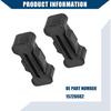 Nr. 15726082 / Verriegelungsstopper für GMC Sonoma 1994-2004 für Chevy S10 1994-2004 / Heckklappen-Verriegelungsstopper / Strapazierfähiges Gummi / 1 Paar Schwarz