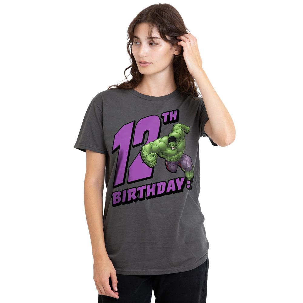 The Incredible Hulk Womens/Ladies 12th Birthday T-Shirt