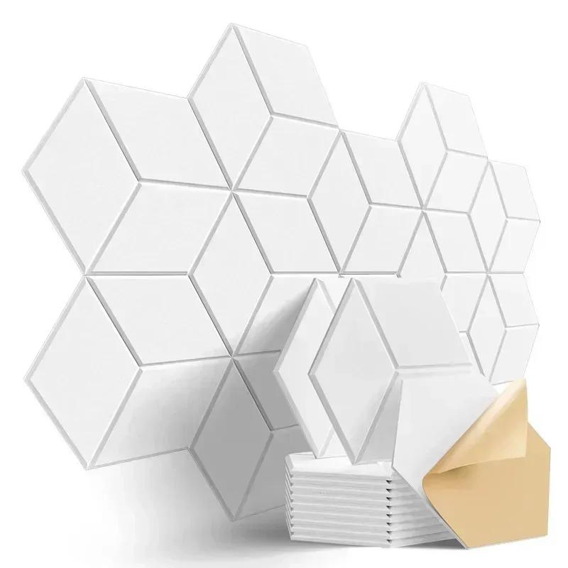 12 Pack Acoustic Panels Self-Adhesive Soundproof Wall Panels Quick-Recovery Sound Proof Foam Panels High Density