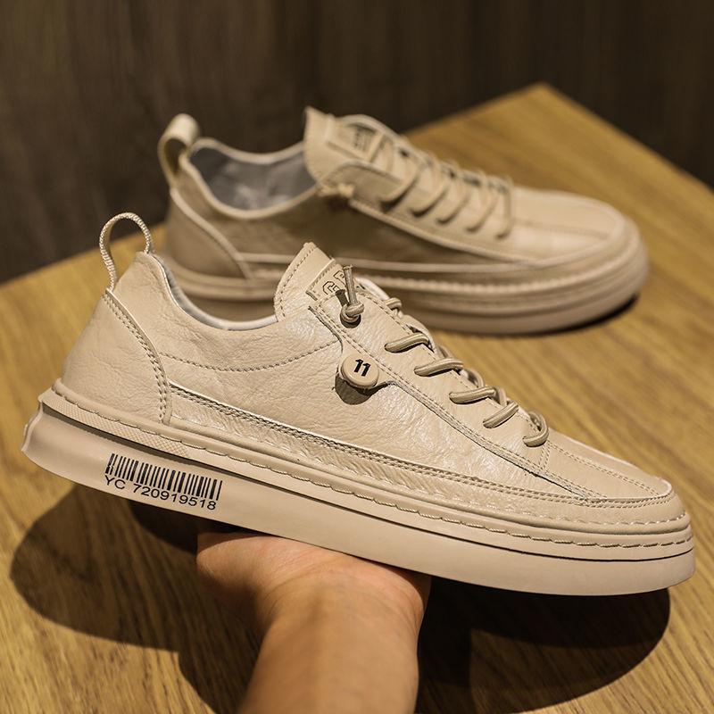 Spring Autumn Men's Casual Shoes Fashion Anti-skid Light Male Footwear Quality Outdoor Lace-up Sneaker Large Size rt6