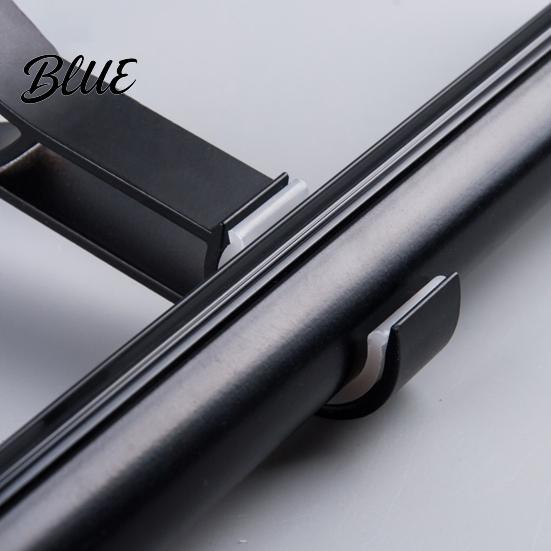Screw-fixed Curtain Rod Duty Metal for 28mm Pcs Holder Bracket 2 Rods Heavy Sturdy Wall