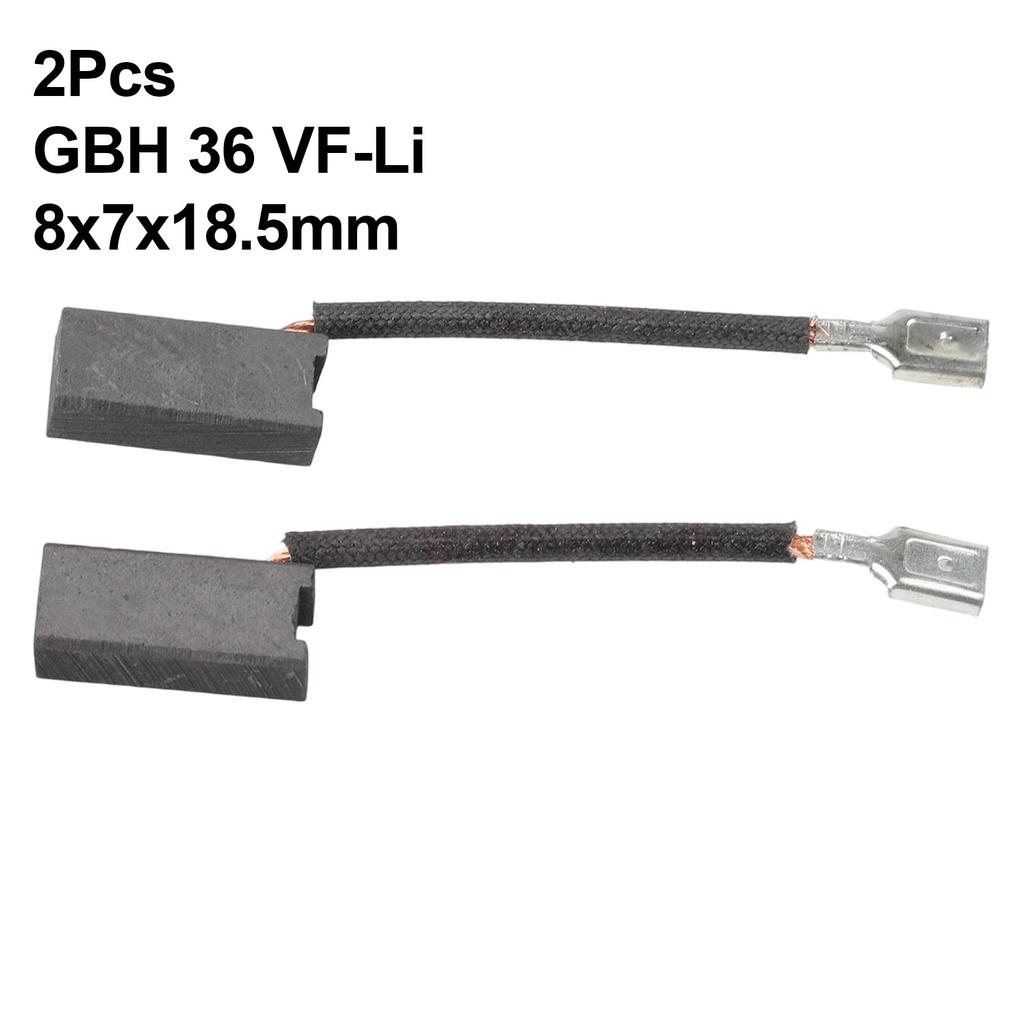 2 Carbon Brush 36VF-LI Copper D35 DRILLS FOR BOSCH