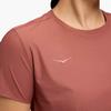 HOKA One One Simple Comfortable Versatile Fashion Solid Color Short Sleeve T-Shirt Women Tops 1175774-ROUG