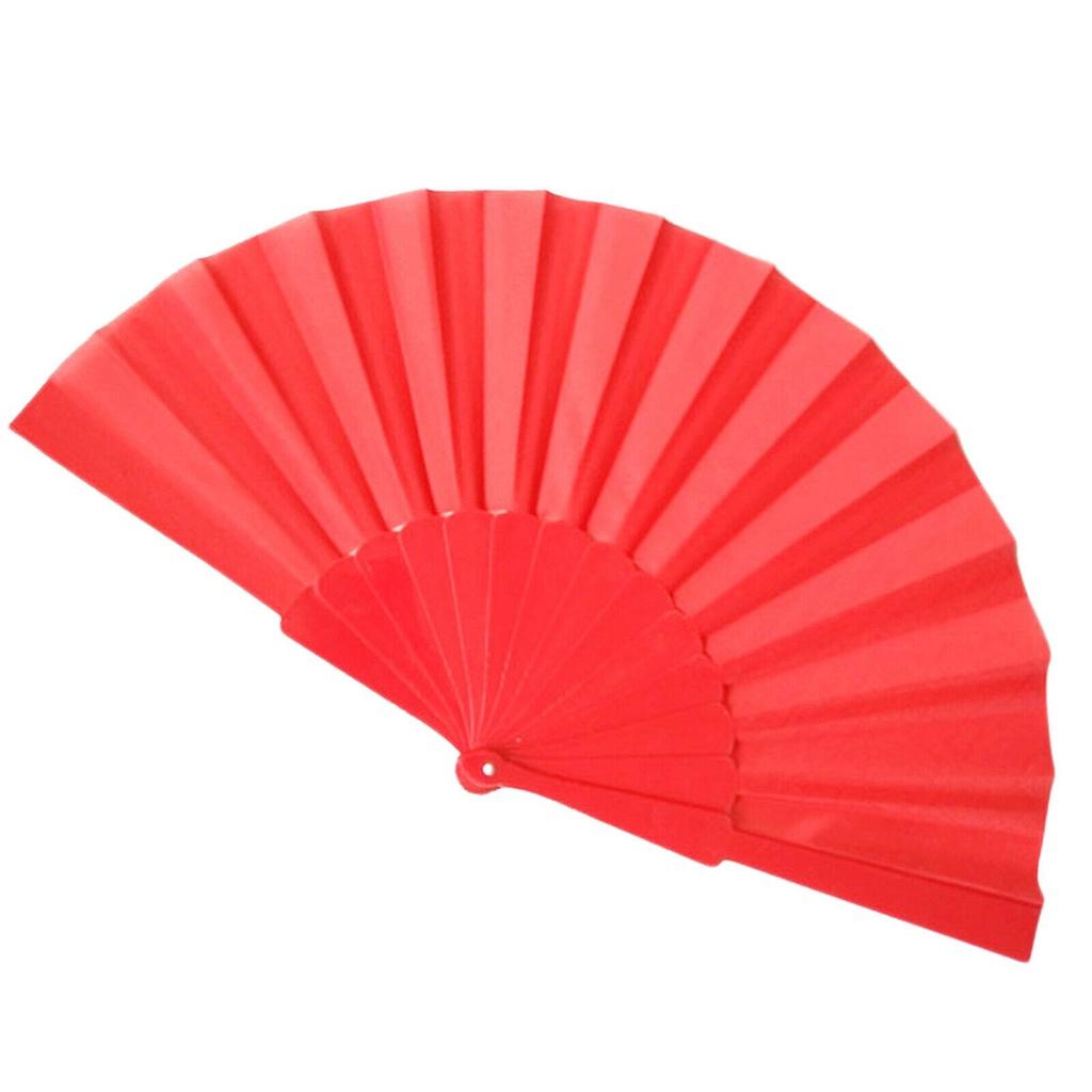 

Радужный ручной веер для свежего и стильного образа Red