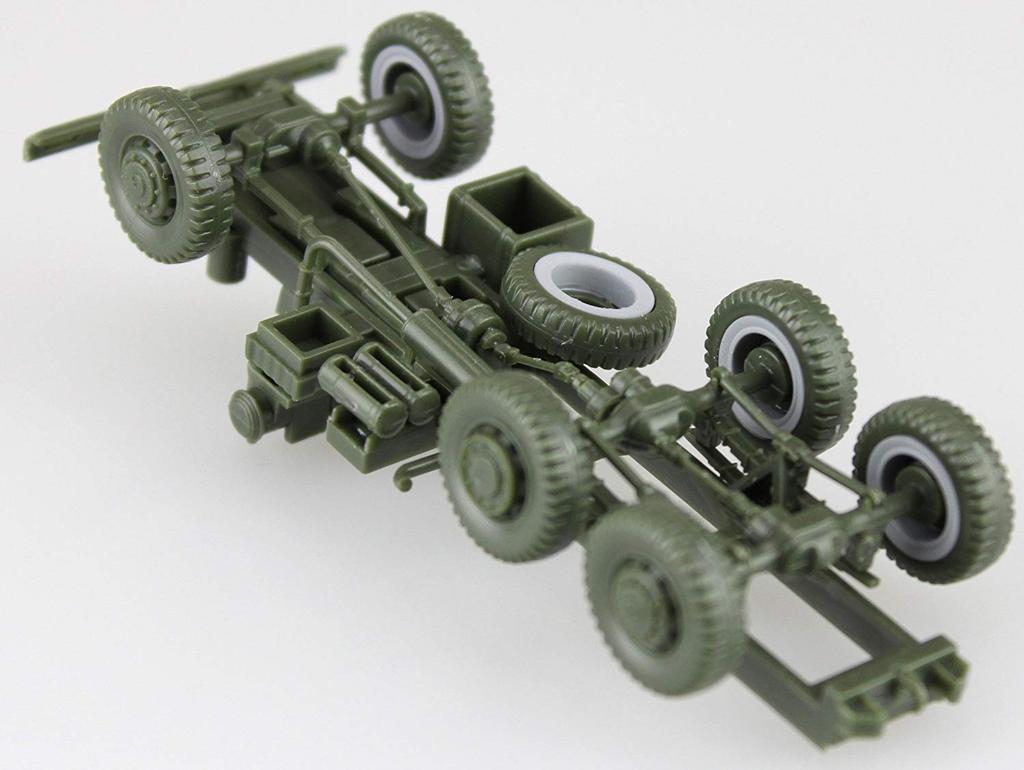 Aoshima Bunka Kyozai Military Model Series 12 Japan Ground Force Type 73 Heavy Truck with 20 Crew Figures Model Co., Ltd. 1/72 No. Self-Defense 3.5t