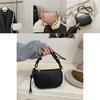 Simple Solid Color Lychee Texture Women Casual Shoulder Bag For Casual Outings