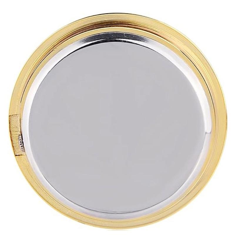 Elegantes kleines Metalluhrwerk mit römischen Ziffern, Miniaturuhr zum Einsetzen für Bastelarbeiten und Ersatz