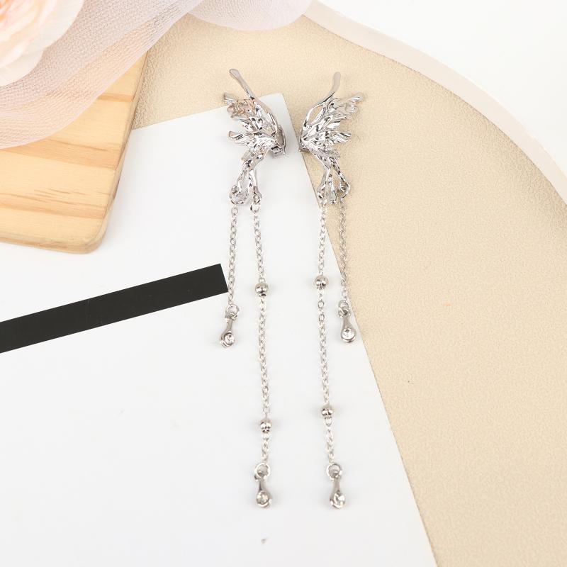 1Pair Butterfly Decor For Clip On Earbuds Open Ear Accessories Removeable Diy Earphone Decoration