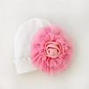 0-12Month Newborn Baby Hat For Girls Cotton Infant Hats Photography Props Beanies New Born Princess Soft Girls Caps 2023 Fashion