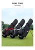 PGM Golf Bag: Lightweight, Portable Stand Bag with 14 Club Slots and Double Shoulder Straps for Men & Women