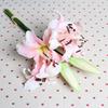Lily flower artificial flower, indoor living room decoration artificial flower artificial flower
