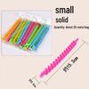 Salon Hairdressing Spiral Perm Rods - Large, Medium, Small Sizes for Ramen Curls & Wool Perms