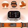 Sport Strap for Apple Watch Ultra 2 Band 49mm 45mm 44mm 42mm Accessories Leather Nylon Bracelet Correa Series 9 7 6 5 4 8 SE