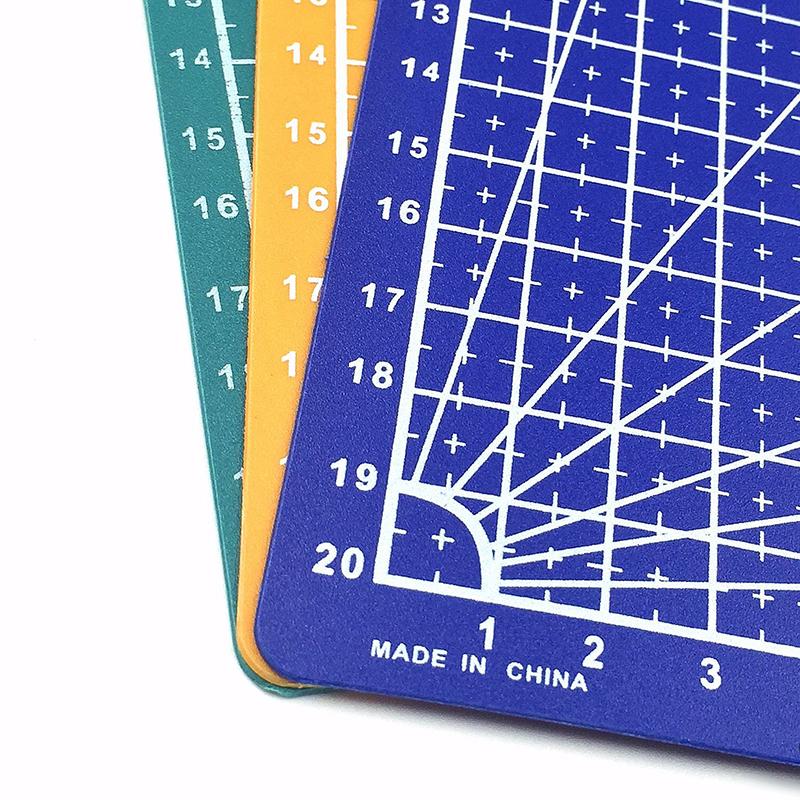 A3 A4 A5Pvc Cutting Mat Single Side Patchwork Cut Pad For Workbench Patchwork Sewing Manual Diy Knife Engraving Leather Cutting