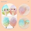 1/12 Boy Girl Head Mold Plastic Replacement Doll Hair New Style Bjd Doll Head for Obitsu11 Gsc Body