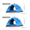 Cort Pop Up în aer liber Cort de camping instantaneu portabil rezistent la apă pentru 1-2 / 3-4 persoane Cort de familie