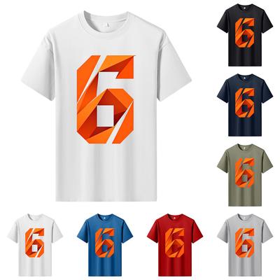 Bedrucktes Kurzarm-T-Shirt für Herren, lockeres, lässiges Kurzarm-Oberteil für Herren