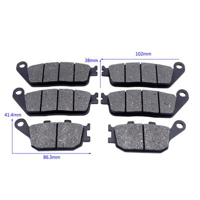 Motorrad Vorne/Hinten Bremsbeläge Kit für HONDA 599 CBR 600 F3 CB600F Hornet CB 600F CBF 600 CB750 CBF 1000 CBF1000 Moto Teile