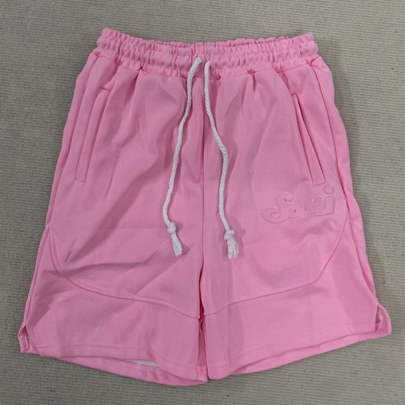 Europejskie i amerykańskie spodenki męskie sportowe do biegania pięciopunktowe casualowe spodnie