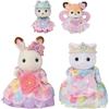 Les Princesses En Robes À Fleurs - SYLVANIAN FAMILIES - 5809