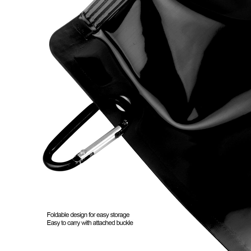 Collapsible Water Bottle Multifunction BPA   PE Soft Water Bottle for Outdoor Travel Camping 700ml