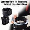 Auto-Center-Konsole Getränkehalter Ersatz für Mercedes Benz C-Klasse W203 C320 C240 ​​C230 1.8L 2.6L 3.2L Auto