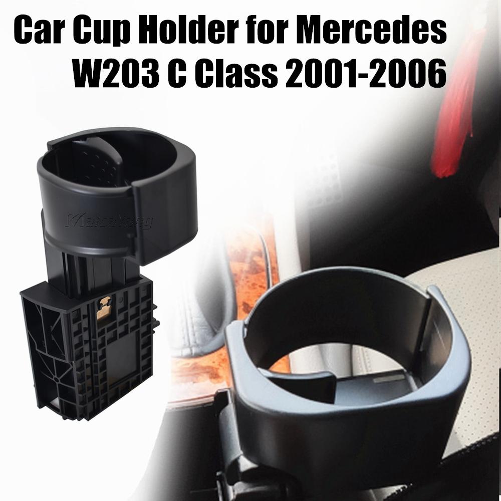 Vysoce kvalitní středová konzola Držák poháru na vodu pro Mercedes W203 C Třída C Držák na nápoje C200 C230 C300