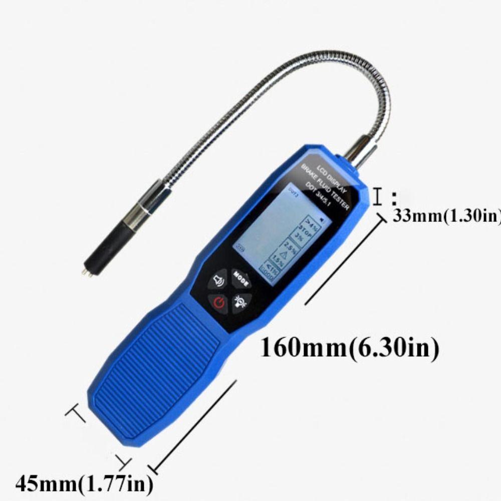 Color Screen Display Digital Brake Fluid Tester Automotive Diagnostic Tool  Professional Workshop
