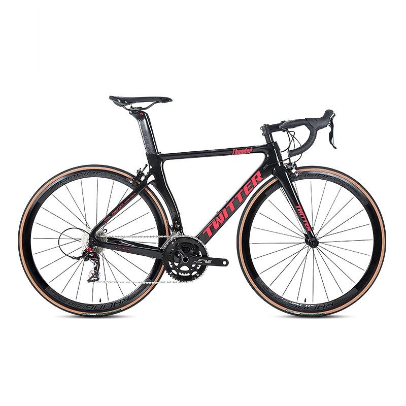 Buy Twitter Thunder 700C Carbon Fiber Road Bike, RS22 Speed, C