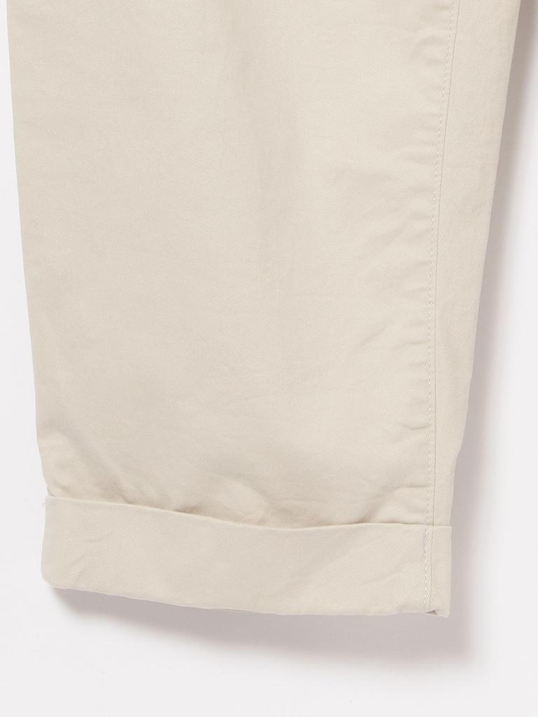 100 Great Chino CEMENT 38230097874 [Beams' Products] [Beams Plus] Pants, 2-pleat Trousers, Men's, XS,