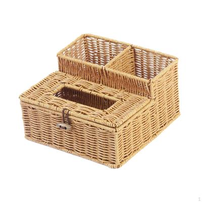 Woven Tissue Holders Box Storage Handmade Decorative Holder
