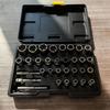 32 Piece Damaged Nut And Bolt Extractors Set Heat Treated Alloy Steel Construction Double Drives Compatibility 29 Size For Automotive Machinery
