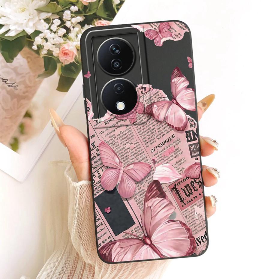 Cute Printed Phone Case For Honor X7b 4G 5G Soft Silicone Shockproof Cases For Honor X7b X 7B CLK-LX2 Covers Bumpers