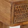 Mango Wood Console Table Solid 102 x 30 x 79 cm
