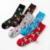 Calcetines Funky para perros, mascotas, Pug, Shiba Inu, Beagle, Buldog, novedad en medias para mujer, calcetines para mujer, calcetines Unisex de algodón para invierno para mujer