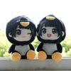 Nouveau 14cm Mignon GuguGaga Pingouin Peluche Kawaii Pingouin Gugu Gaga Poupée Peluche Pingouin Dessin Animé Porte-clés Peluches Cadeau d'Anniversaire
