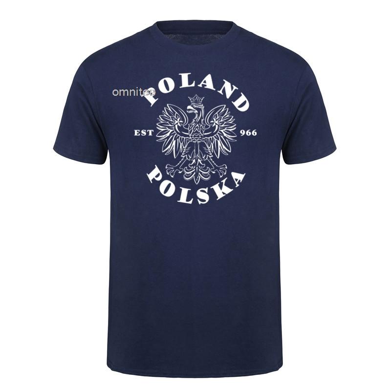 Polish Flag Poland Polska Graphic Tshirts Summer Short Sleeve Unisex Vintage T Shirt Tops Hj078