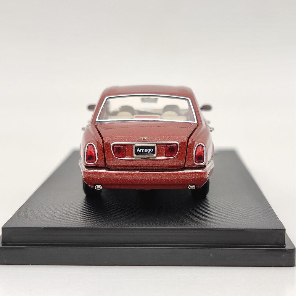 1/64 Skala Bentley Arnage 1998 Rød Støpt Metall Bilmodell Begrenset Samling