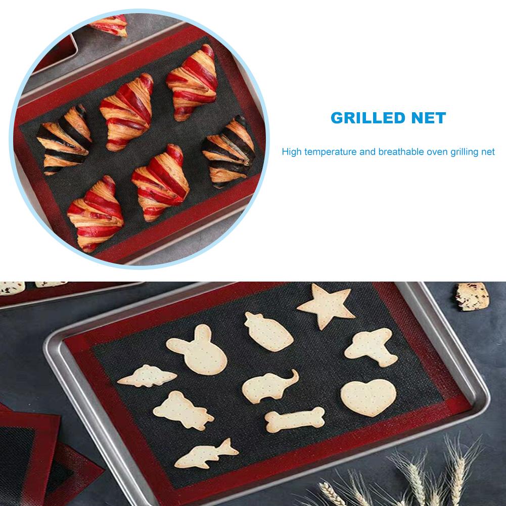 2 Sided Practical Silicone Oven Mat Non-stick Liner Baking Dough Mold Sheet Pad Heat Resistant Cake Bread Pastry Mats