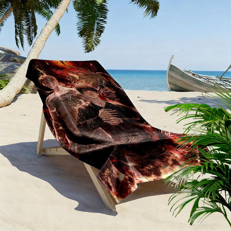 Omniscient Reader's Viewpoint 2D Flat Print Beach Towel, Large Soft Quick Dry Towel for Beach Camping Swimming.NSTJ0928324