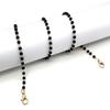 Handmade Crystal Necklace Glasses Mask Chain Strap Lanyard Fashion Jewelry Lanyard Sunglasses Face Mask Chain Anti-lost Strap