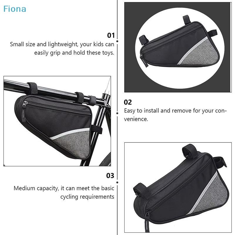 Waterproof Triangle Front Bike Bag Compatible With Mountain And Road Bikes Handlebar Mounted Anti-Splash Cycling Storage