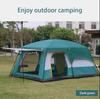 Cort de exterior Două camere și o cameră de zi 4 până la 6 persoane Cort de camping cu ploaie groasă