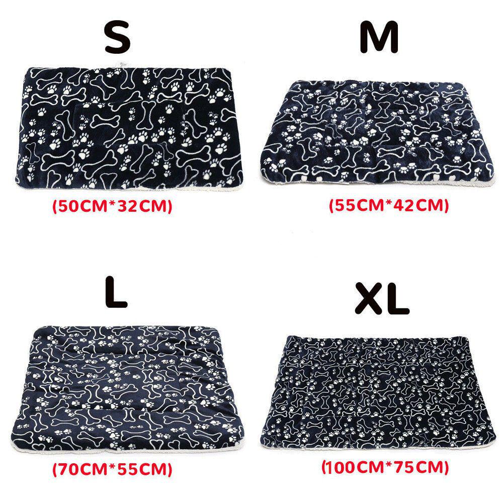 Luxurious Dog Bed Mattress Cushion Waterproof And Washable Double Sided Pet Pillow Mat