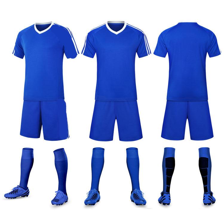 Soccer Uniform Sports Suit, Quick Dry, Breathable, Kids Soccer Game Training Team Uniform, Jersey