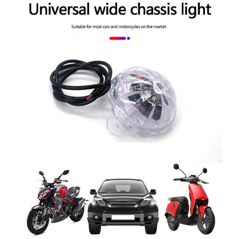 Led Rear Tail Lights RGB Atmosphere Lamp Flash Strobe Light Chassis Lights  Car