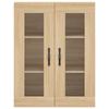 Highboard Sonoma Oak 69.5 x 34 x 180 cm Particleboard