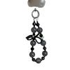 Crystal Beaded Bow Phone Lanyard – Versatile Charm and Keyring Accessory for Women