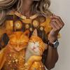 Women's T-Shirt Casual Fashion Summer Sports Short Sleeve